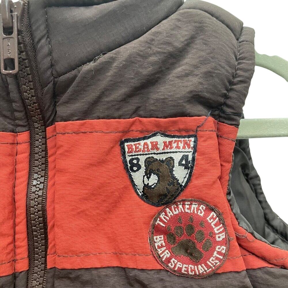 Nannette Boyz Wear Brown Insulated Bear Mtn. Vest 18 Months - Picture 2 of 7